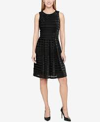 Tommy Hilfiger Womens Black Sleeveless Fit Flare Cocktail Dress 10 139 Fashion Clothing Shoes Fit And Flare Cocktail Dress Fit Flare Dress Flare Dress