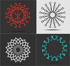A basic technique to create a mandala in illustrator is, by using a pattern brush tool to design multiple patterns that repeat seamlessly, which is a challenging task to accomplish. Creating Circular Symmetrical Designs In Illustrator Graphic Design Stack Exchange