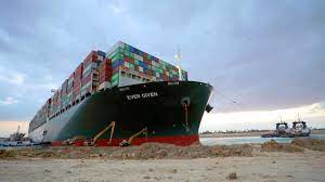The ever given container ship has finally docked in rotterdam 129 days after it blocked the suez canal. Ever Given Bilder Vom Schiffsdrama Im Suezkanal Stern De