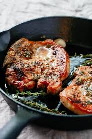 Pin By Sonia On Pork Recipes Baked Pork Baked Pork Chops Skillet Pork Chop Recipes