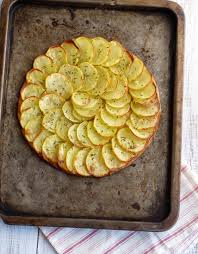 Pizza Aux Pommes De Terre Pate Au Levain Pour Deux Pizzas 6 Pommes De Terre Moyennes A Chair Fer Recette A Base De Pommes Recette Hiver Recettes De Cuisine