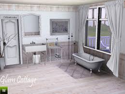 Look at these cottage bathroom design. Deeiutza S Glam Cottage Bathroom