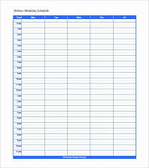 Working Hours Schedule Template Beautiful Work Schedule Templates 9 Free Word Excel Pdf Format D In 2020 Schedule Template Daily Schedule Template Schedule Templates