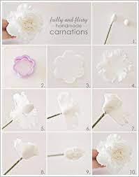 Diy Frilly Handmade Carnations Fondant Flower Tutorial Sugar Flowers Tutorial Sugar Paste Flowers