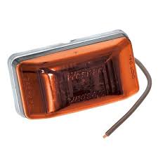 Wesbar Led Clearance Side Marker Light 99 Series Amber 401565 Waterproof Led Led Led Lights
