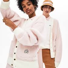 Unisex Lacoste Live X Golf Le Fleur Soft Cardigan Lacoste