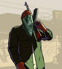 Gang Member Characters Art Grand Theft Auto San Andreas Gambar Karakter Animasi Kartun