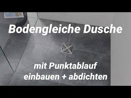 Planung Einbau Und Abdichtung Mit Ohne Dichtvlies Einer Dusche Mit Schritt Fur Schritt Montageanleitungen Einbau In 2020 Begehbare Dusche Dusche Dusche Einbauen