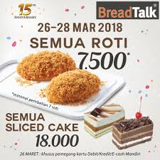 Tukarkan poin telkomsel mu sekarang juga! Kota Kasablanka On Twitter Celebrate Breadtalkindo Anniversary By Heading On To Bread Talk Store Lg Floor Kotakasablanka And Enjoy Their Special Price For All Bread And Cookies Https T Co 7wc7brbm5h