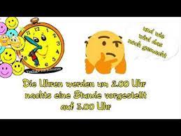 Am sonntag (28.03.2021) werden die uhren um eine stunde von 2 auf 3 uhr nachts vorgestellt. Gruss Zur Zeitumstellung Sommerzeit Youtube Zeitumstellung Uhr Umstellen Spruche Geburtstag Lustig
