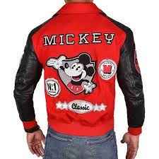 Mickey Mouse Leather Jacket Right Jackets Jackets Jacket Sale Leather Jacket