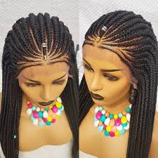 100% human hair premium blend. Braided Wig Human Hair Braided Wigs Braided Lace Front Wigs Braid Afrikrea