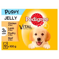 Pedigree Puppy Food Pouches Mixed Selection In Jelly Pets