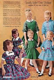 Girls Fashion 1961 Vintage Girls Clothes Vintage Childrens Clothing Vintage Girls Dresses
