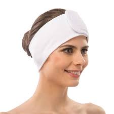 Amazon.com : APPEARUS Cotton Terry Spa Headband Terry Cloth Head Wrap  Facial Towel Headbands with Closure (1 Pc) : Beauty & Personal Care