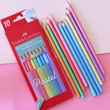 Caixa De Lápis De Cor 36 Cores Preço Faber Castel Lapis De Cor Pastel Coisas De Papelaria Materiais Escolares Bonitos Material De Papelaria