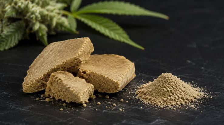 Static Hash kaufen 50 Percent Superior feine Harztextur Nahaufnahme