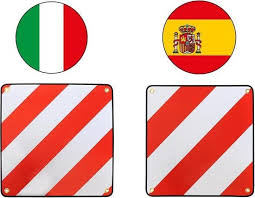 Ineens kleuren delen van spanje oranje en rood op de europese coronakaart. Bol Com Proplus Markeringsbord Voor Italie En Spanje 50 X 50 Cm Rood Wit
