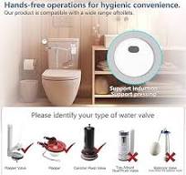 Ridgesun Toilet Auto Flush Conversion Kit for Trolley Toilets with 8''  Wireless Sensor, No plumbing modifications required, Easy Installation,  Powered ...