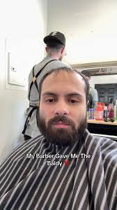 When Your Bald But Your Barber Is Creative