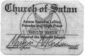 Kinderwhore Foto Marilyn Manson Satan Manson