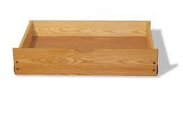 Underbed wood storage box with wheels. Oak Under Bed Storage Drawers