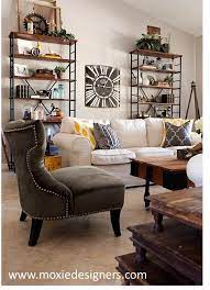 Interior Design Industrial Cottage Chic Combined Transitional Furniture With Vintage And Antiqu Transitional Furniture Transitional Home Decor Interior Design