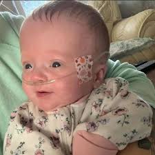 Rainbow baby who was born ten weeks premature is parents' 'little miracle' 