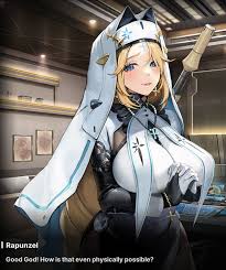 What is she watching? : rNikkeMobile