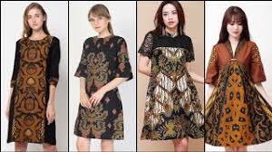 Terutama bagi remaja perempuan bisa menggunakan model batik remaja dengan kombinasi jilbab yang sekarang semakin trendy. Simple And Stylish Casual Cotton Printed Batik Dresses Batik Fashion Trend 2020 Youtube