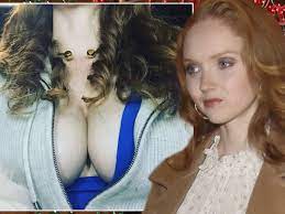 Lily Cole flaunts MASSIVE cleavage as she enjoys a side effect of  motherhood - Irish Mirror Online