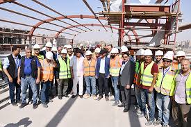 Image result for 6th grade tomb project. Lieutenant General Kamel El Wazir Inspected The Implementation Rates Of Cairo Metro Line 3 Phase 4 And Lrt The Arab Contractors