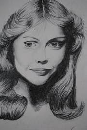 Portrait, Autoportrait, Signée, Mis en vente par l'Artiste, Crayon, Pastel,  Encre, Contemporain, Oeuvres d'Artistes, Catégories