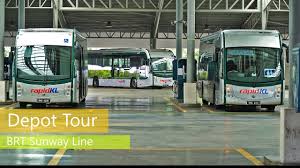 Rapidkl service t770 & rapidkl brt sunway line. Depot Tour Brt Sunway Line Youtube