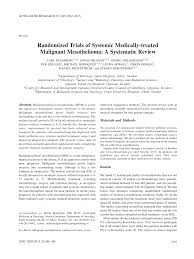 Malignant mesothelioma is a relatively common malignant tumour which is associated with prior exposure to asbestos. Https Ar Iiarjournals Org Content Anticanres 35 5 2493 Full Pdf