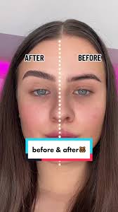 Transformed Bear Brows: Before and After Lamination