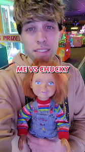 Me vs Chucky at the Arcade Challenge