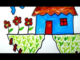 Maybe you would like to learn more about one of these? How To Draw House Flower Garden Draw Color Draw For Children Draw Color Learn Youtube