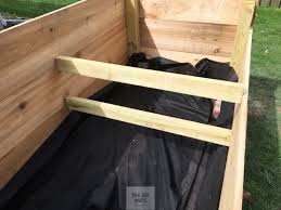 Lay all three of the 2×6 boards side by side; How To Build Diy Raised Garden Boxes And Beds The Diy Nuts