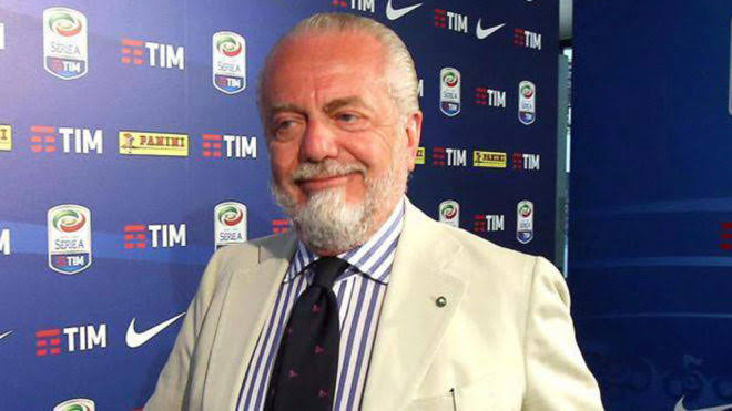 Presiden Napoli, Aurelio De Laurentiis.