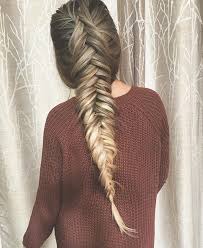 first attempt at a fishtail french braid inspo emilyrosehannon braid hairstyle fashifeen hair lockige frisuren frisur inspirationen haar styling