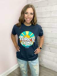 Take It Easy Graphic Tee Moe Arrow Boutique