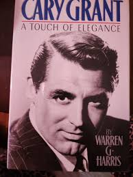 Cary Grant : A Touch of Elegance by Lane Harris (1987, HC DJ) 1ST EDITION  1987