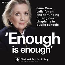 Jane Caro makes the case against chaplains in public schools