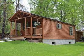 A park model is classified as a mobile home / recreational vehicle. Single Wide Log Cabins Pennsylvania Maryland And West Virginia Log Cabin Mobile Homes Log Homes Cabin
