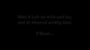 Aernschd Born Z Basel A Mim Rhy Lyrics Youtube
