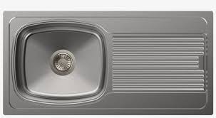 vogue single bowl with drainer 36x18x8