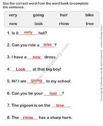 Simple Sentence Worksheet6 Esl Efl Worksheets Grade 1 Worksheets Writing Sentences Worksheets Describing Words English Worksheets For Kids