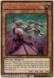 Pgl2 En003 Rose Lover Gold Secret Rare 1st Edition Mint Yugioh Card Ebay Custom Yugioh Cards Yugioh Monster Cards