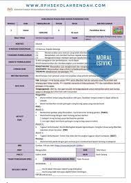 Rancangan tahunan pendidikan moral tahun 2 oleh khairi azhar. Pendidikan Moral Tahun 2 Rph Rozayus Academy